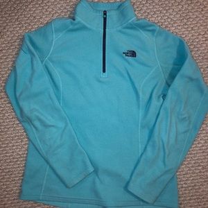 Light blue North face jacket